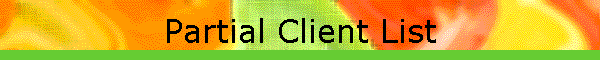 Partial Client List